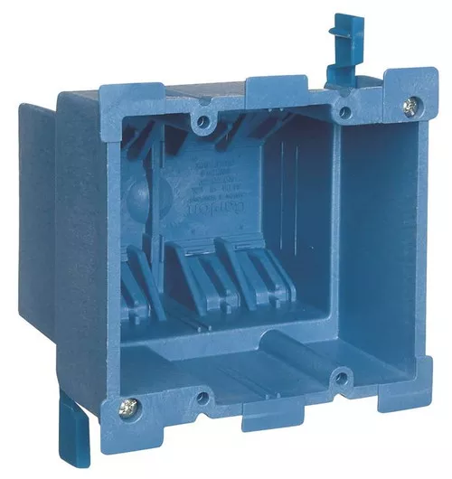 Electrical Switch Box- Old Work- 2 Gang- PVC