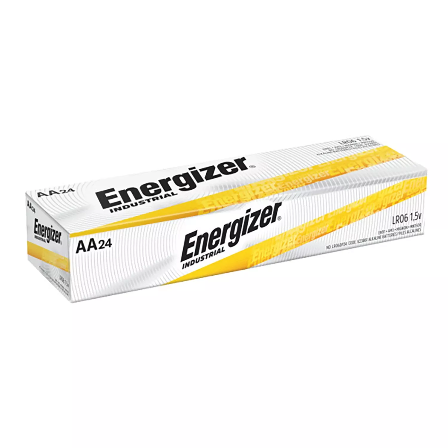 Energizer Industrial Aa Alkaline Batteries 24 Pk Boxed