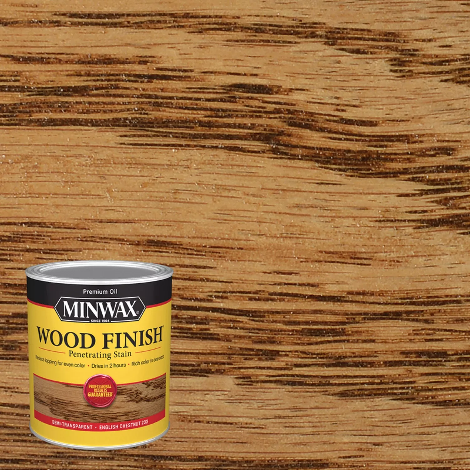 English Chestnut Wood Finish, Qt.