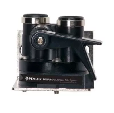 Everpure – 9259-24 – QL3B Single Head with Mounting Bracket and Shut Off Valve