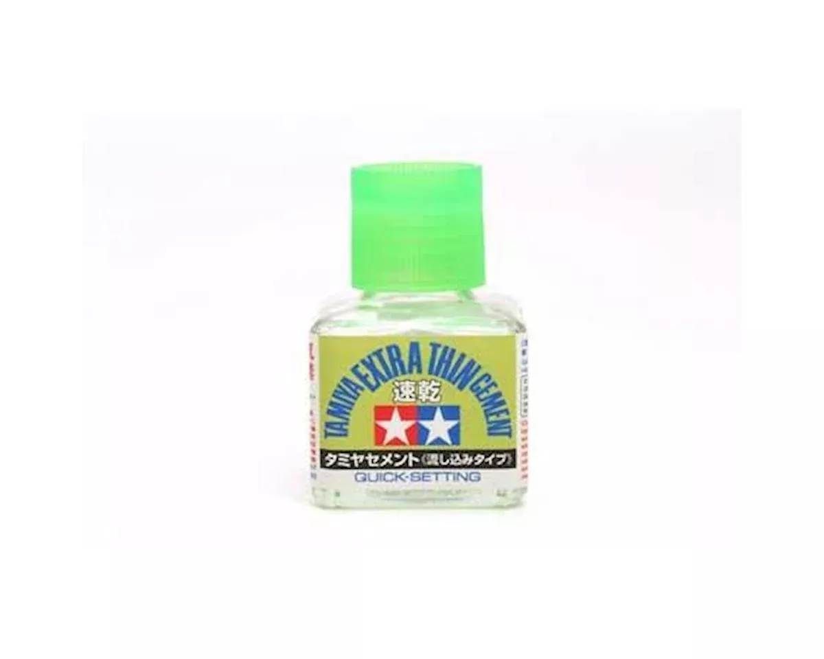 Extra Thin Quick Setting Cement 40ml Bottle (TAM87182)