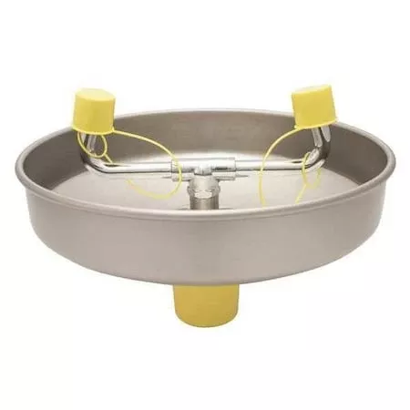 Eyewash BowlAssy,Alu, Brass, SS,10-3/4in