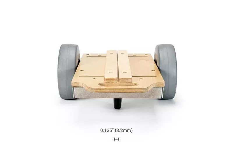 EZ Glide™ Glass Dolly