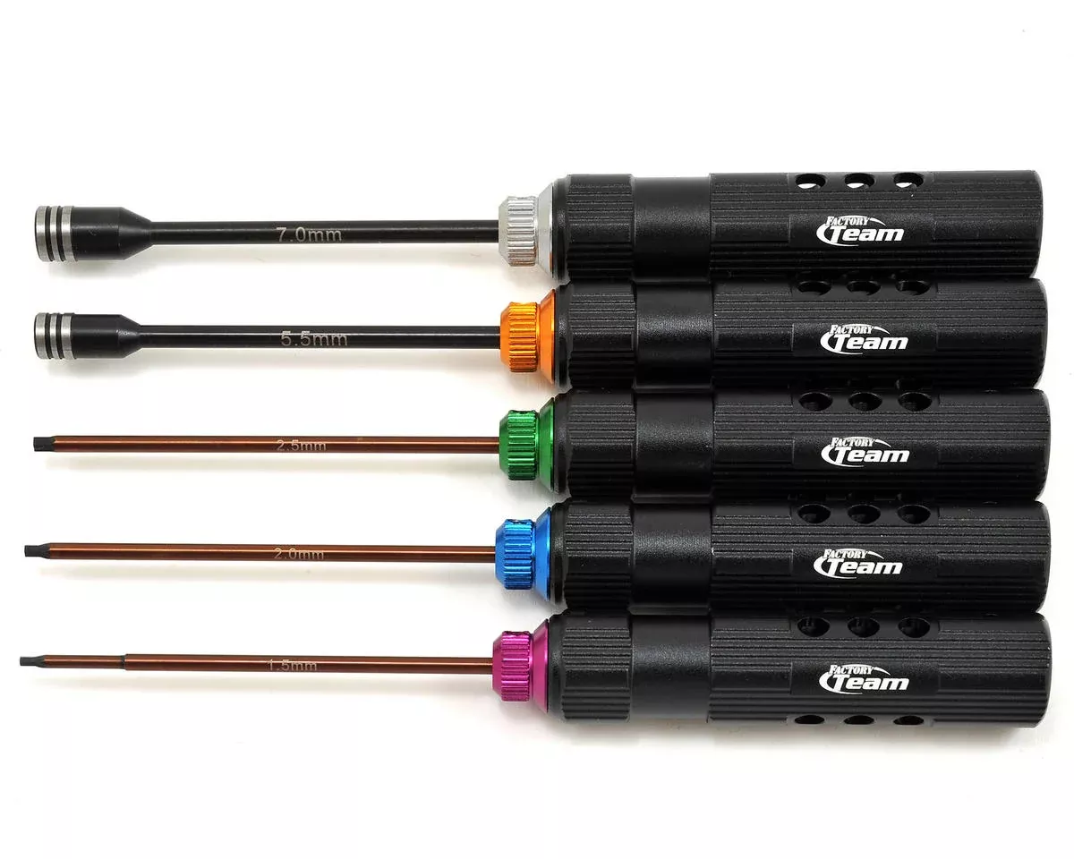 Factory Team Metric Hex and Nut Driver Tool Set (ASC1519)