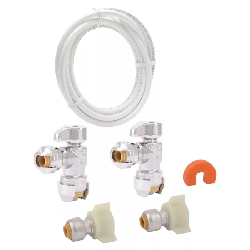 Faucet Connector Kit With Angle Stop