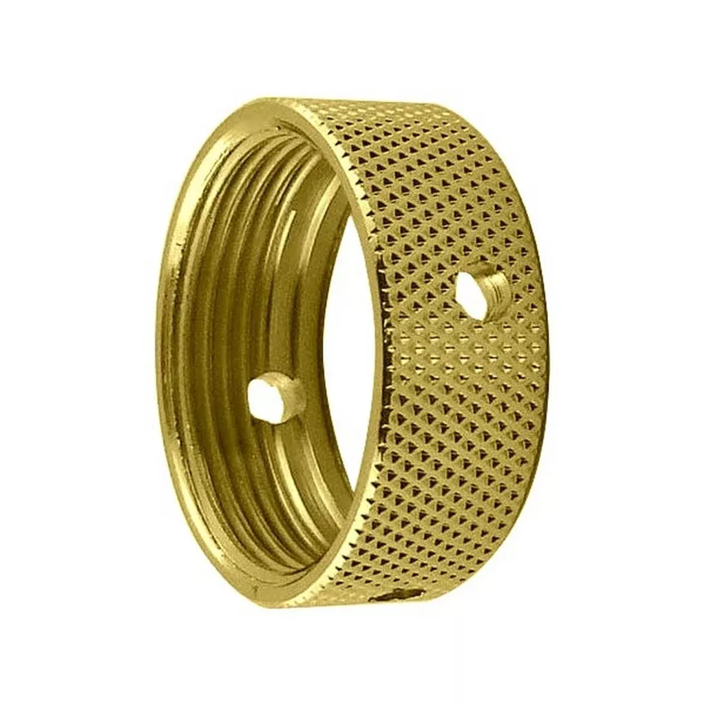 Faucet Coupling Ring-Knurled Pvd Gold