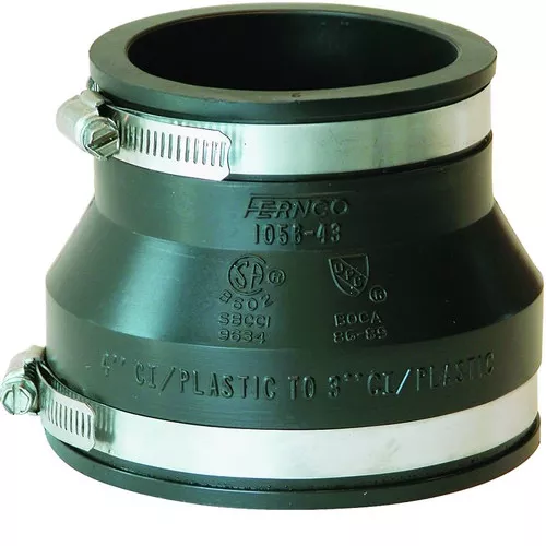 Fernco- 4″ x 2″- Coupling