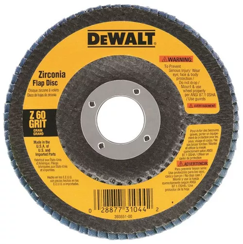 Flap Disc 4-1/2″- 120 Grit- 7/8″ Arbor