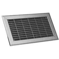 Floor Return Air Grill- 12"x 6"- Brown- Steel