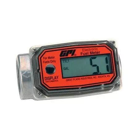 Flowmeter, Turbine, For Fuel, 1 in. FNPT