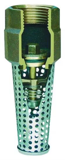 Foot Valve- 1-1/4"- Brass