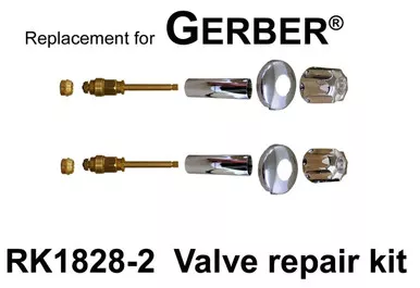 For Gerber RK1828-2 2 Valve Rebuild Kit