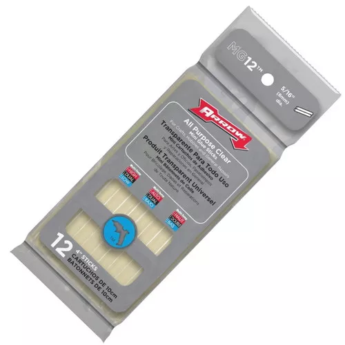 Glue Sticks- 6 Pack- 4" x 5/16"- Clear