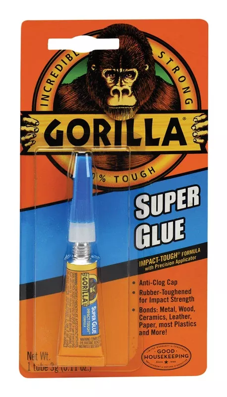 Gorilla High Strength Glue Clear Super Glue 3 Gm