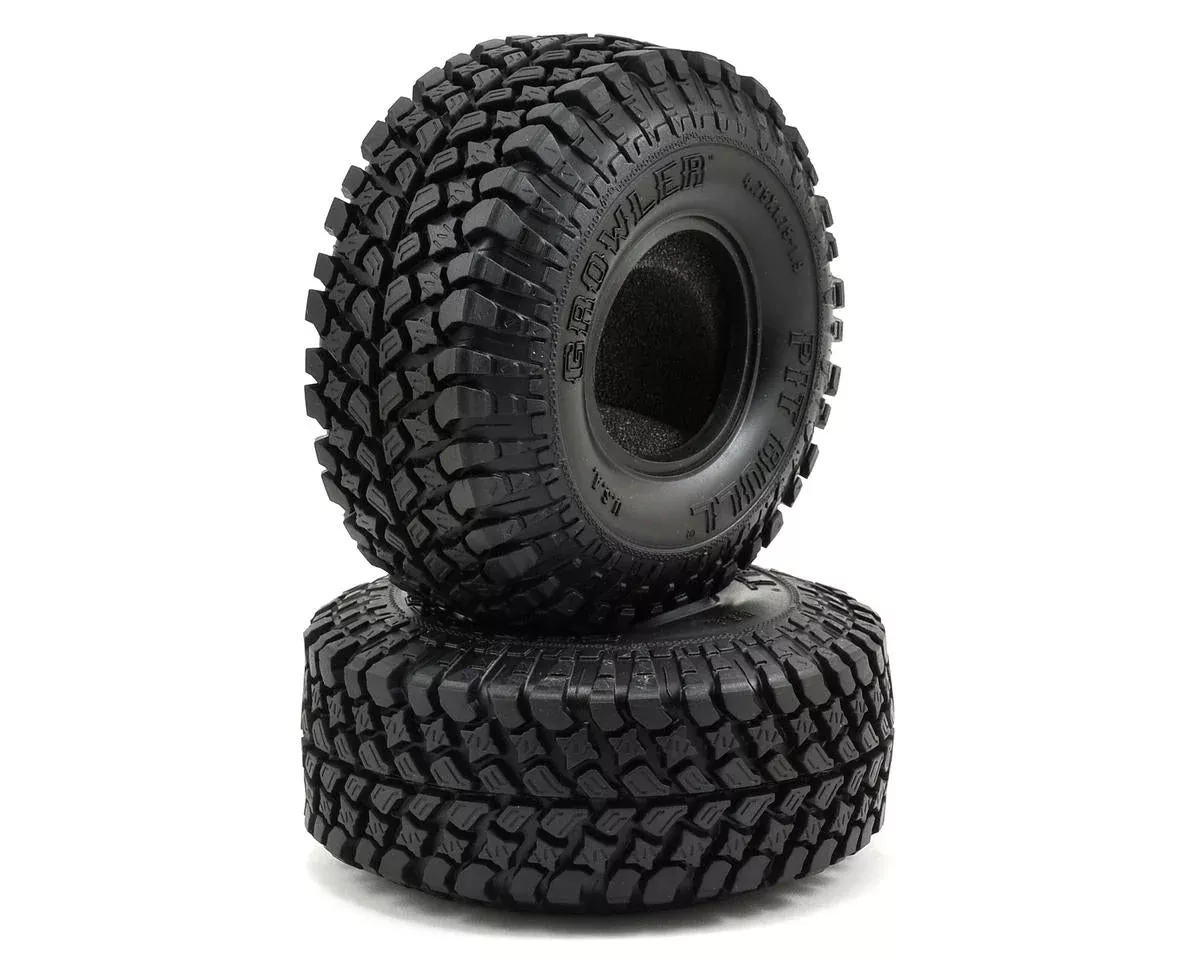 Growler AT/Extra 1.9″ Komp Compound Scale Rock Crawler Tires with Foams (2) (PBTPB9006NK)