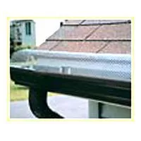 Gutter Guard- Hinged- Aluminum Mill Finish- 6" x 36"