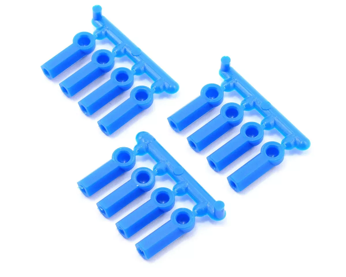 Heavy Duty Blue 4-40 Rod Ends (12) (RPM73375)