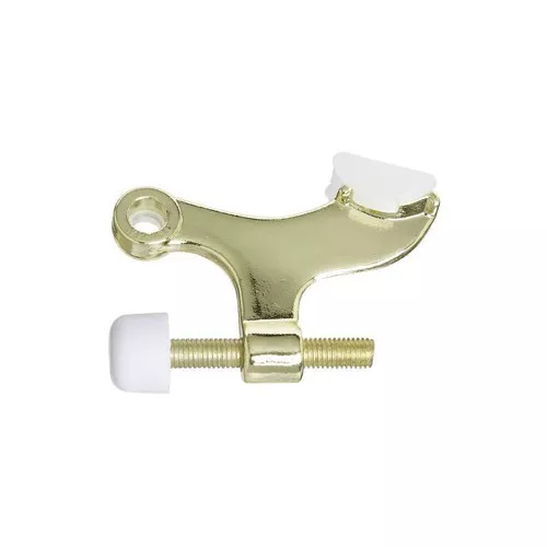 Hinge Pin Door Stop- Brass Plated