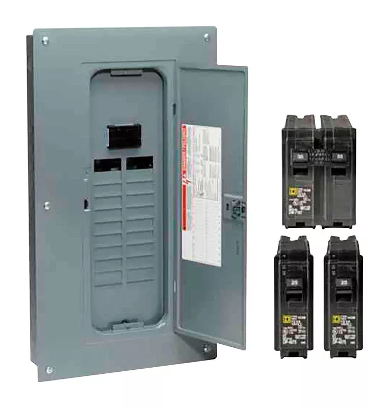 Homeline Qwik-grip 100a 40-circuit 20-space Indoor Load Center