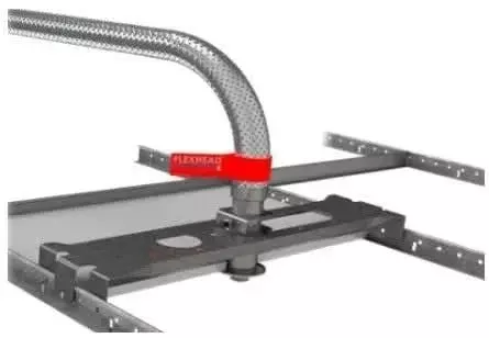 Hose 48″ Stainless Steel Braided 1.25″ ID Fire Protection
