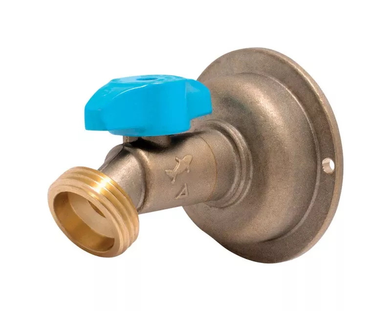 Hose Bibb, 45-degree, 1/2 X 3/4 In. Mht