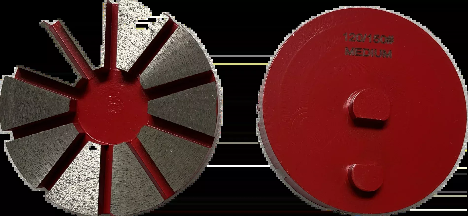 Husqvarana Metal Bond - Straight Edge Puck