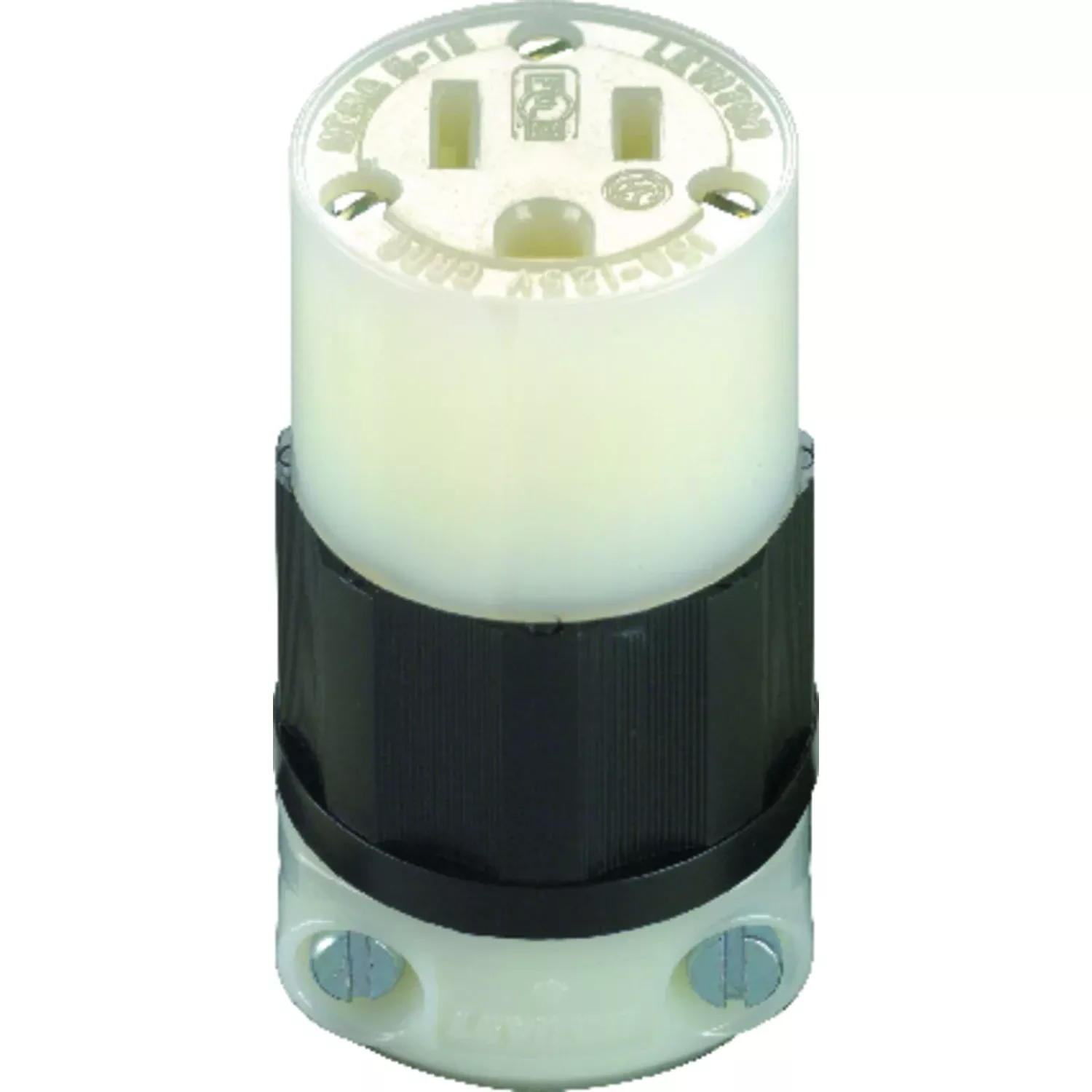 Industrial Nylon Grounding Plug 5-15r 2 Pole 3 Wire 15 Amp