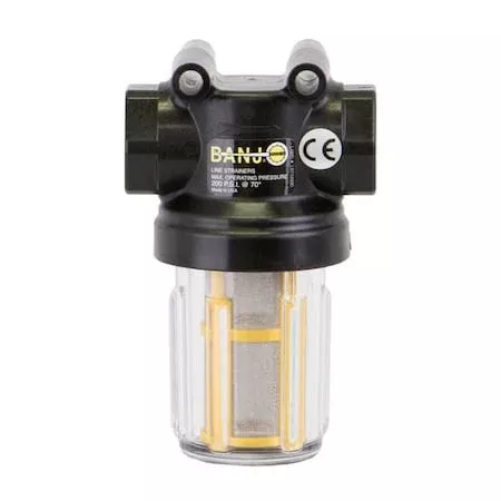 Inline Strainer, 4 1/4 in H, 177 micron