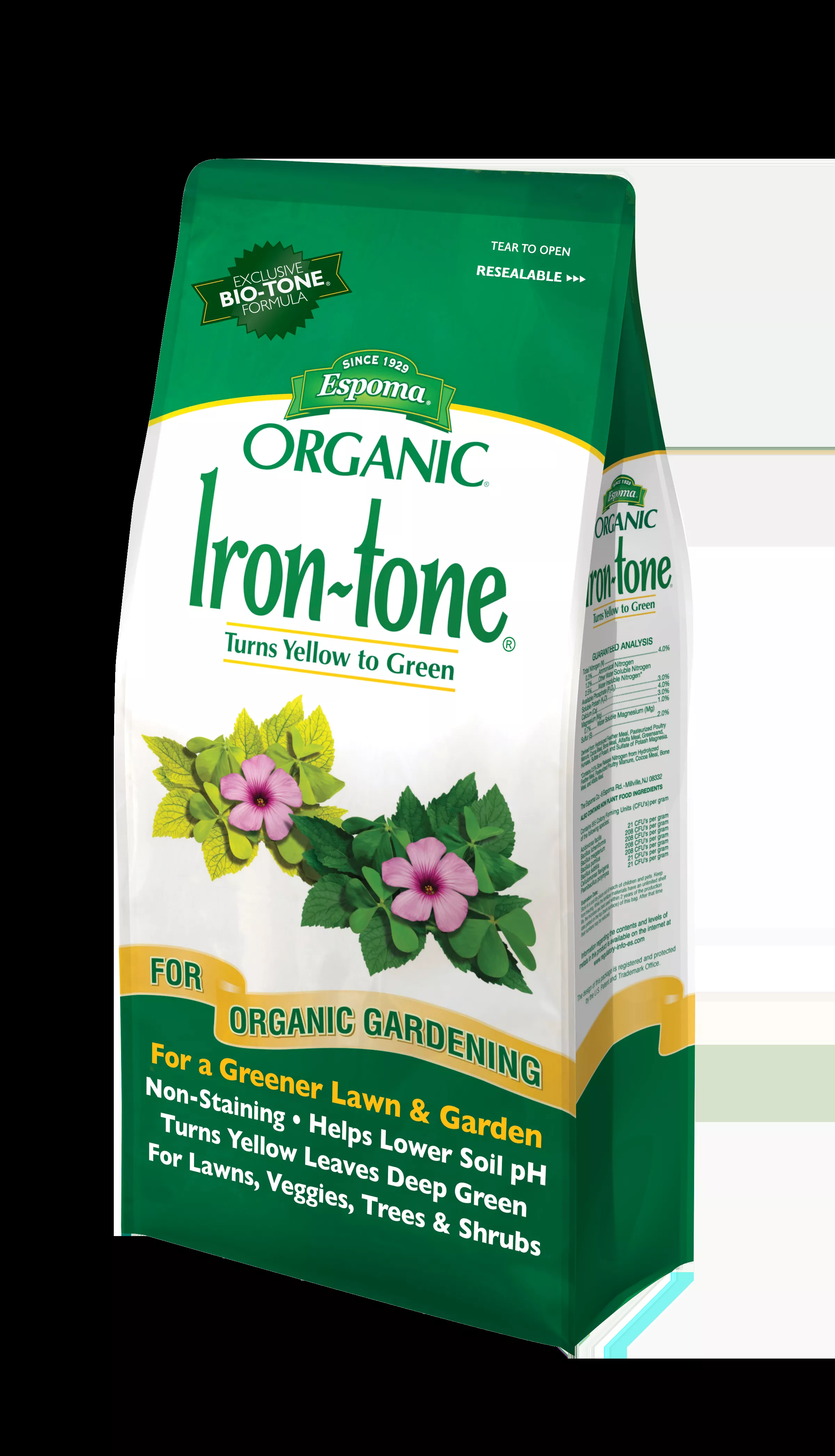 Iron-tone Plant Supplement, 2-0-3, 5 Lb.