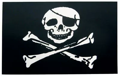 Jolly Rodger Flag- 3'X 5'