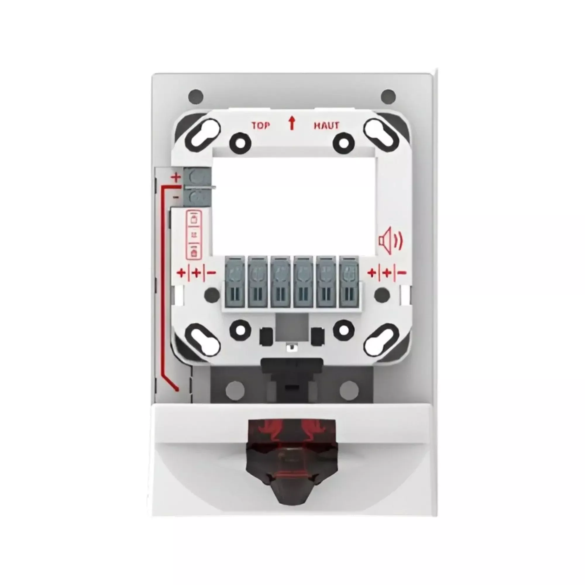 Kidde Strobe Expander White Red UL/FM Approved Fire Safety Expansion
