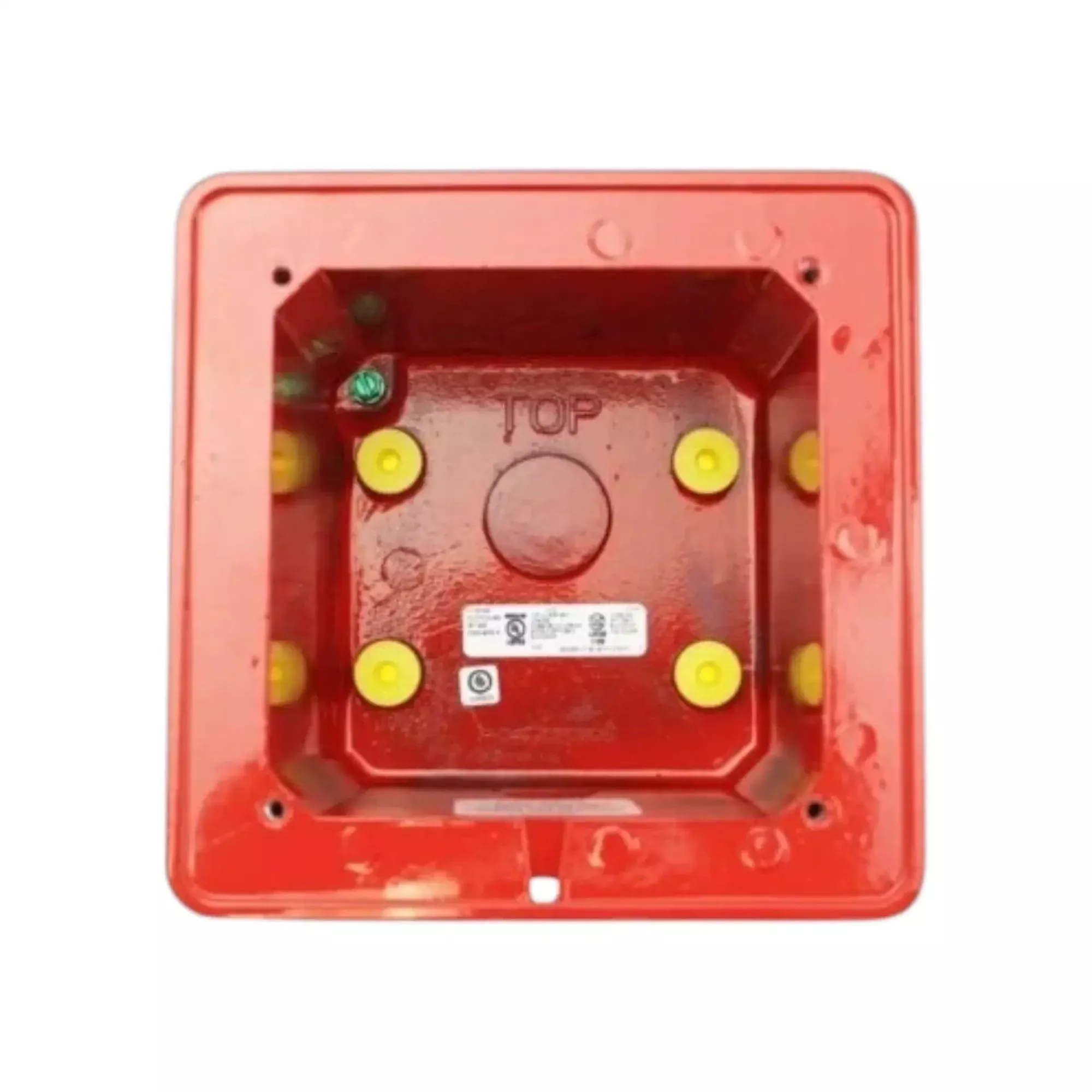 Kidde Waterproof Fire Alarm Box Red UL/FM Approved for Enhanced Safety