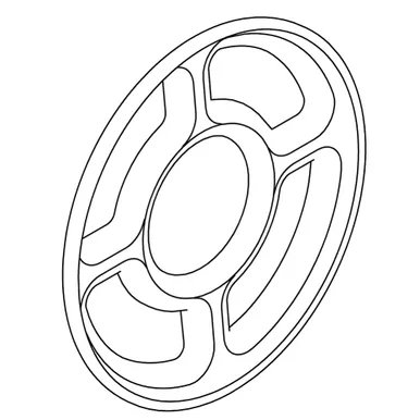 Kohler 1044599-Af Overflow Grid