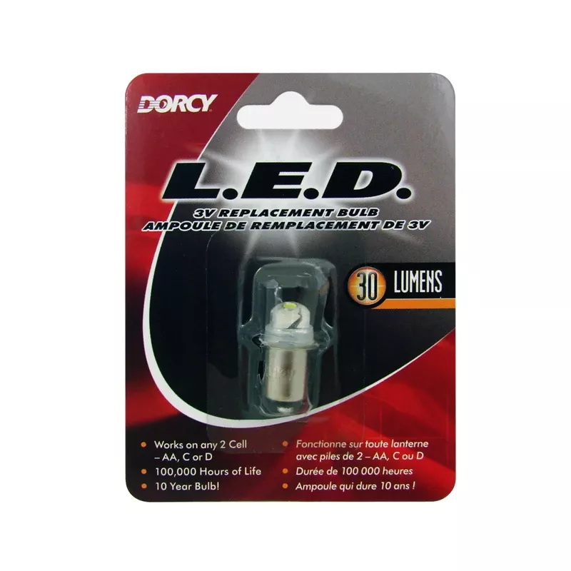Led Replacement Bulb, 3-volt