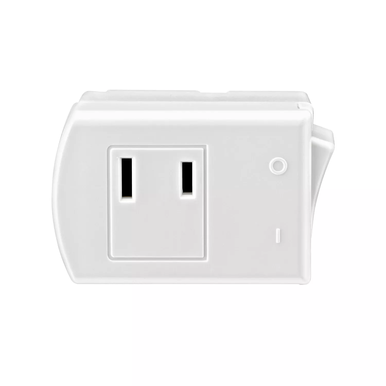 Leviton 13 Amps Double Pole Rocker Plug-in Switch Tap White 1 Pk
