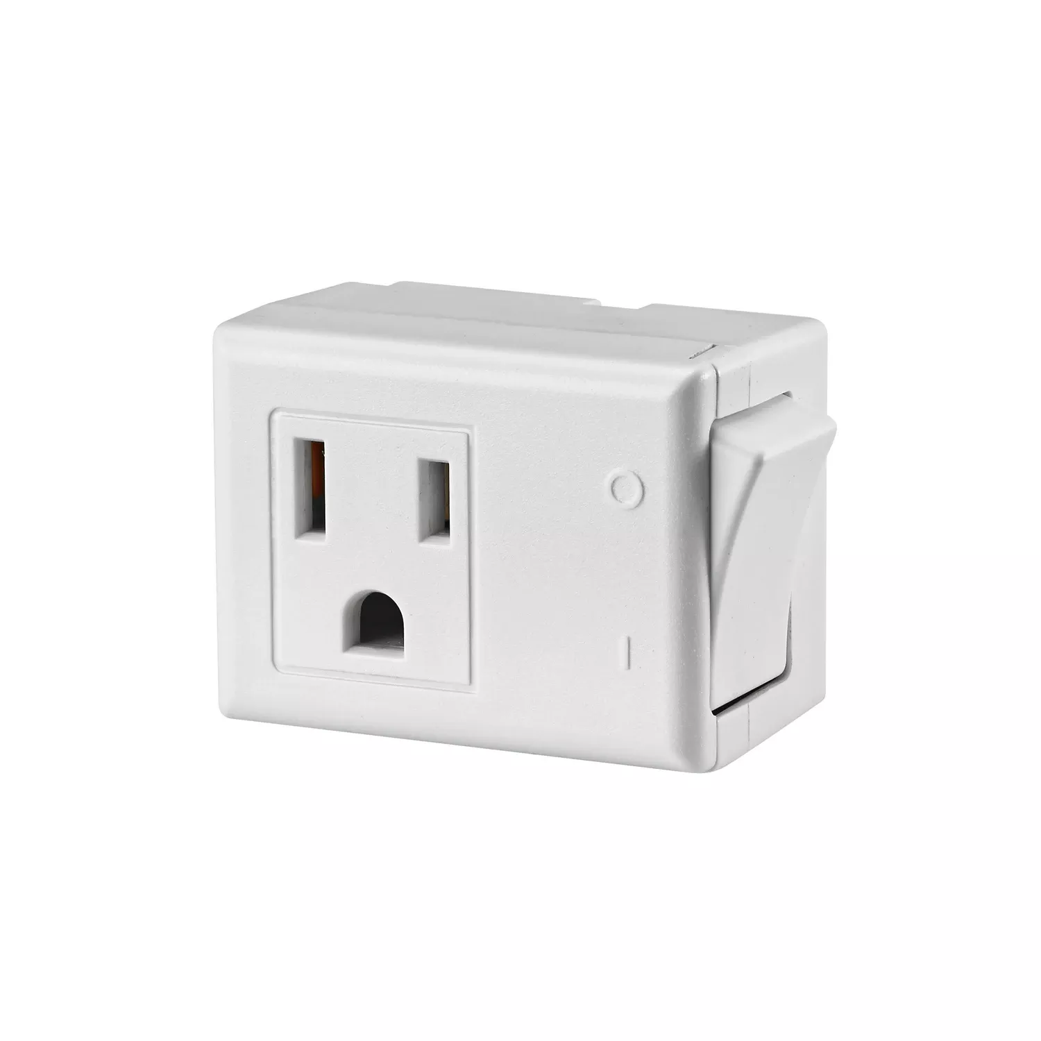 Leviton Grounded 1 Outlets Switch Tap Adapter 1 Pk
