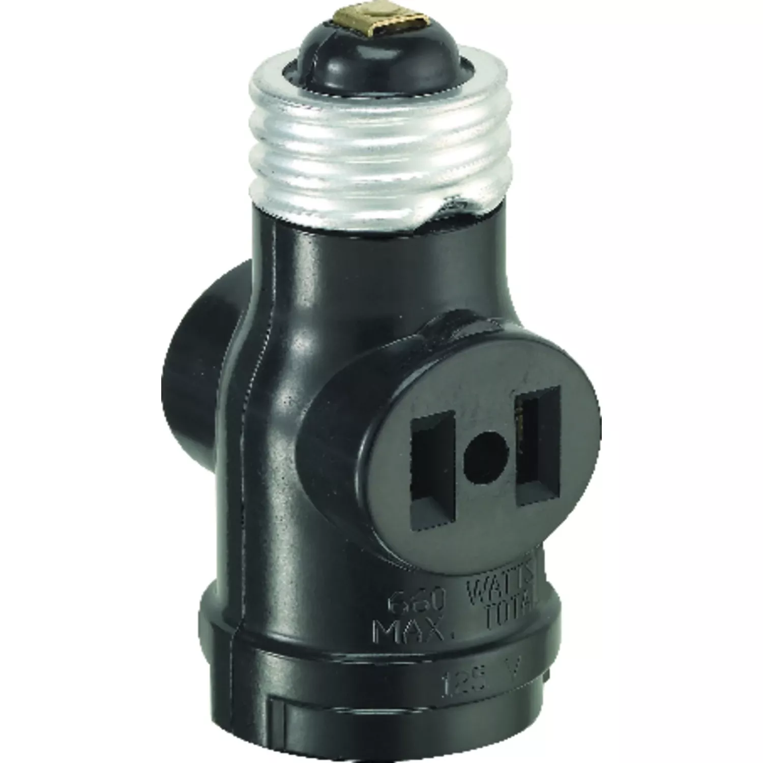Leviton Plastic Medium Base Lampholder 1 Pk