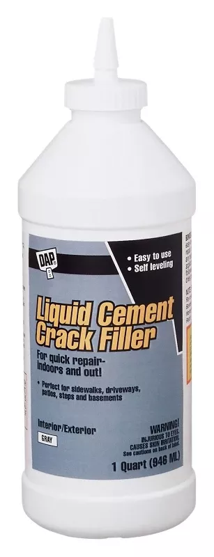 Liquid Cement Crack Filler, Gray, 1-qt.