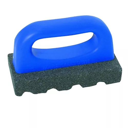 Marshalltown-841- Fluted Mason Rubbing Brick- 8" x 3 1/2"