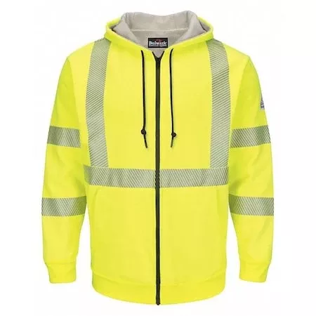 Men's Flame-Resistant Hooded Sweatshirt, 35 cal/sq cm, LT, CoolTouch 2