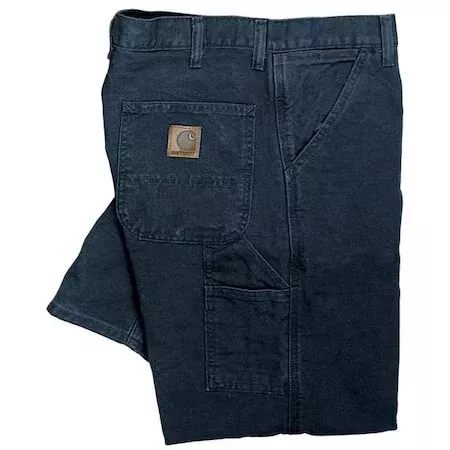 Men's Work Dungaree, 42 in, Midnight Blue, Cotton