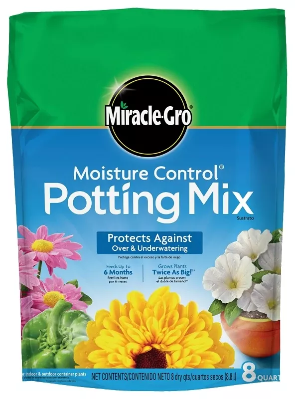 Moisture Control Potting Mix, 8 Qt.
