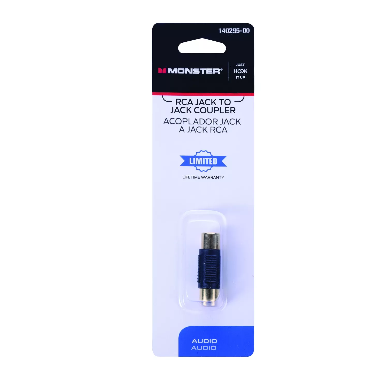 Monster Just Hook It Up Audio Coupler 1 Pk