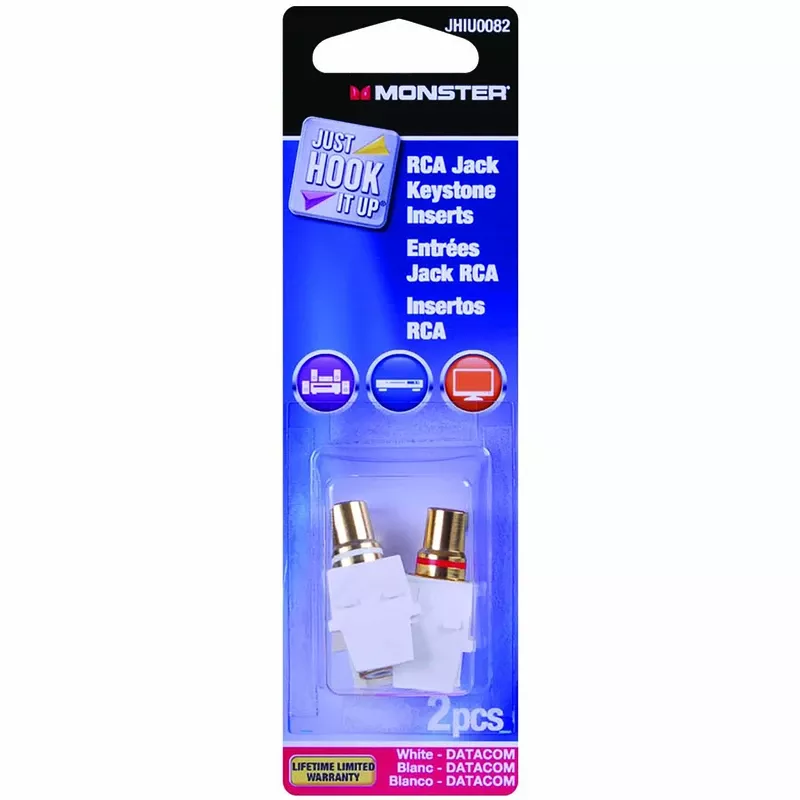 Monster Just Hook It Up Snap-in Inserts 2 Pk