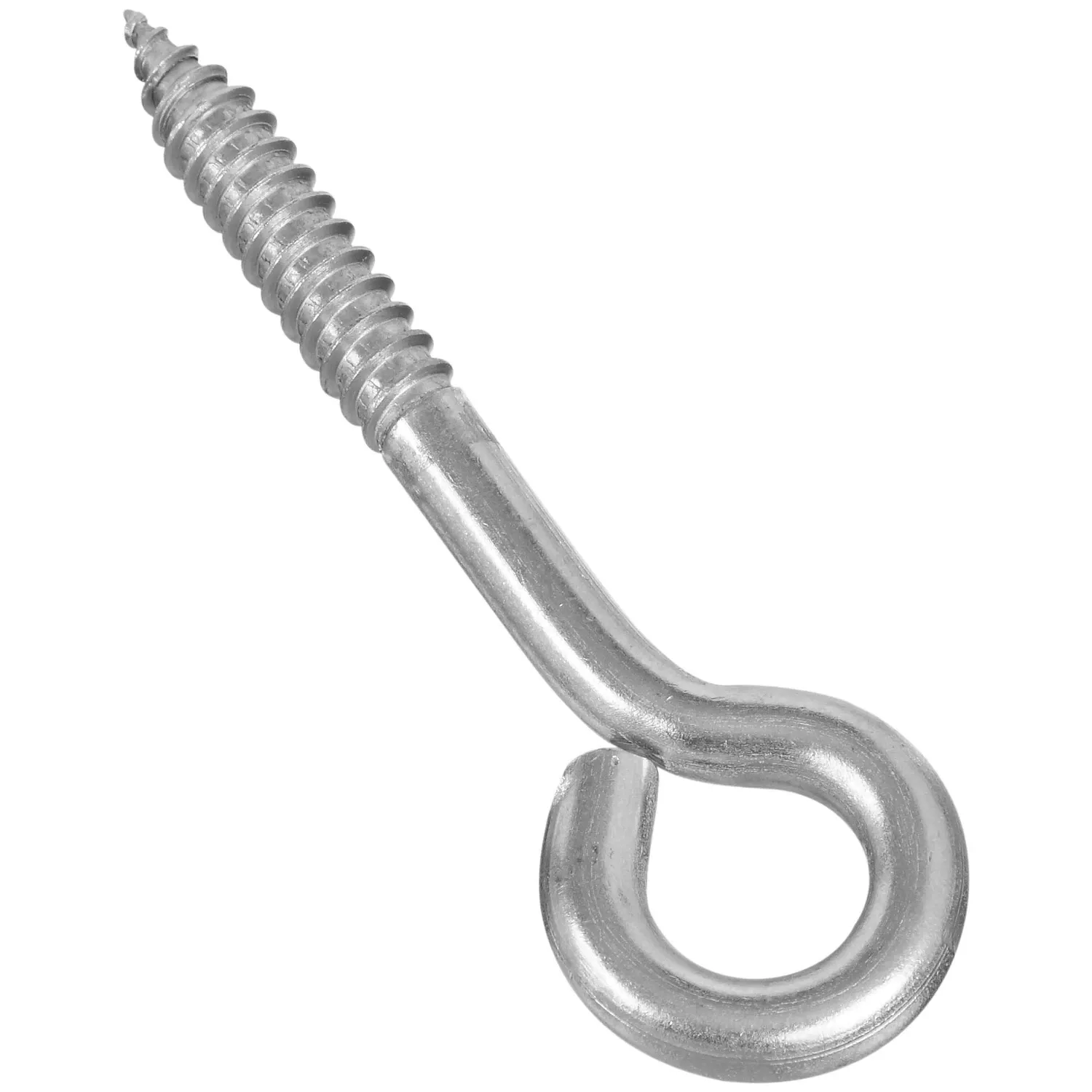 National Hardware 4 In. L Silver Stainless Steel Lag Screw Eye 1 Pk