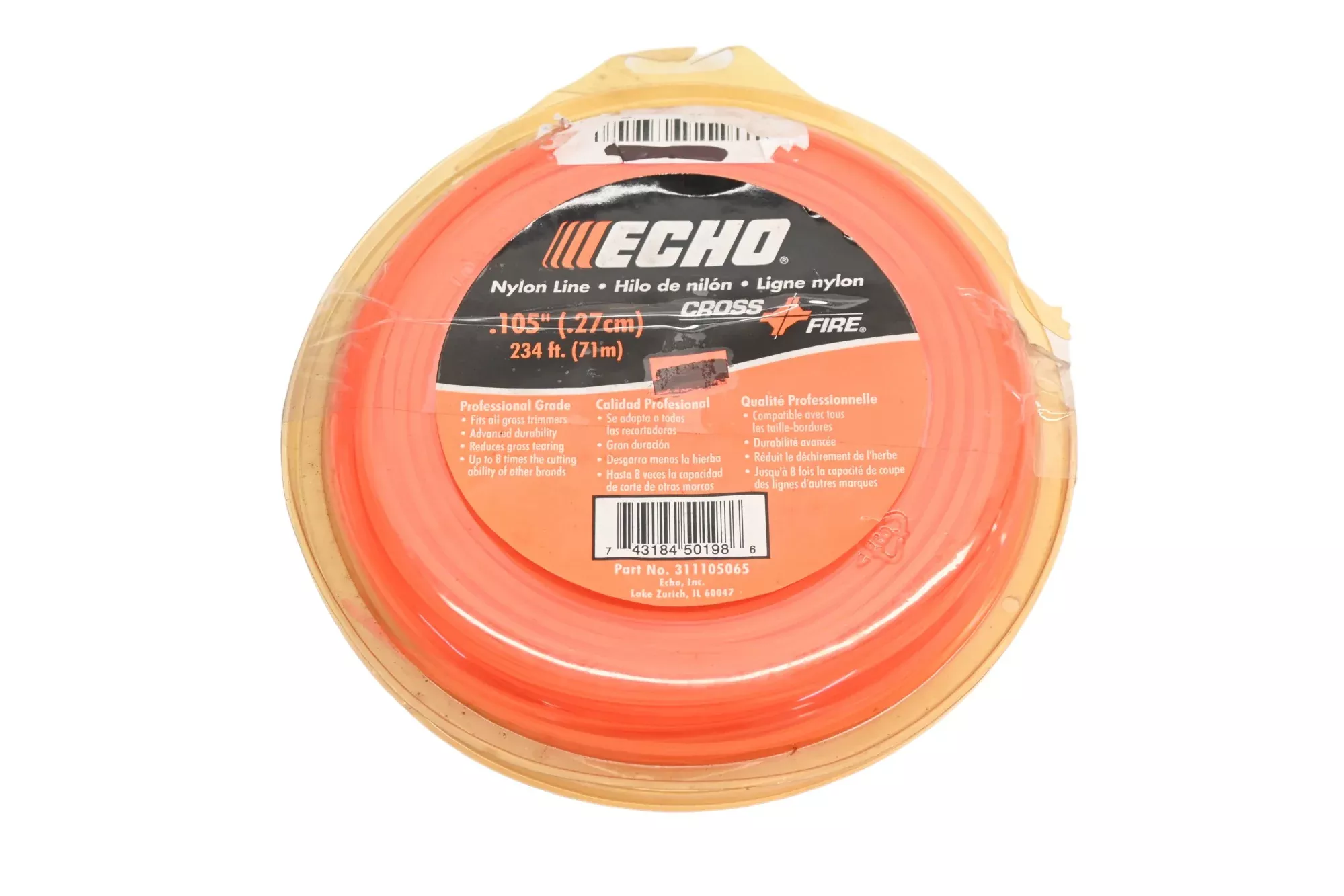 New OEM Echo 31105065 Nylon Line .105″ 234′ NOS