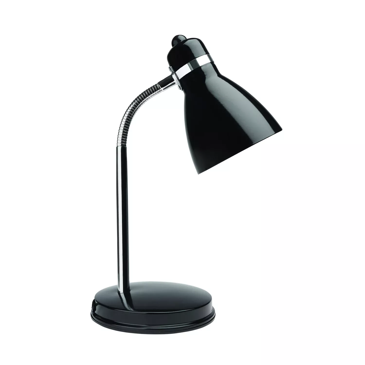 Oxford 13 In. Black Desk Lamp With Led Bulb Included