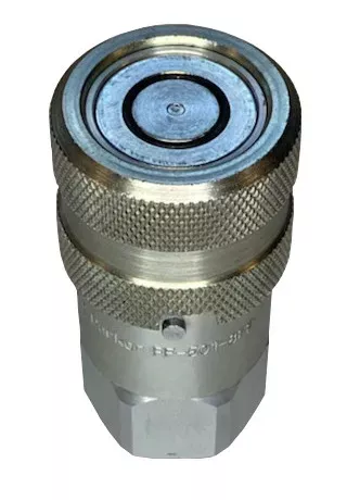Parker 1/2" Hydraulic Non-Spill Quick Coupling, FF-501-8FP