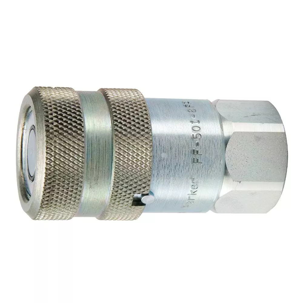Parker FF-251-4FP Female NPSF Coupling, Hydraulic Fitting