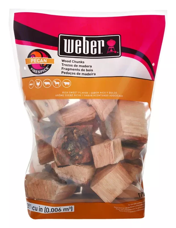 Pecan Wood Chunks, 350-cu. In.